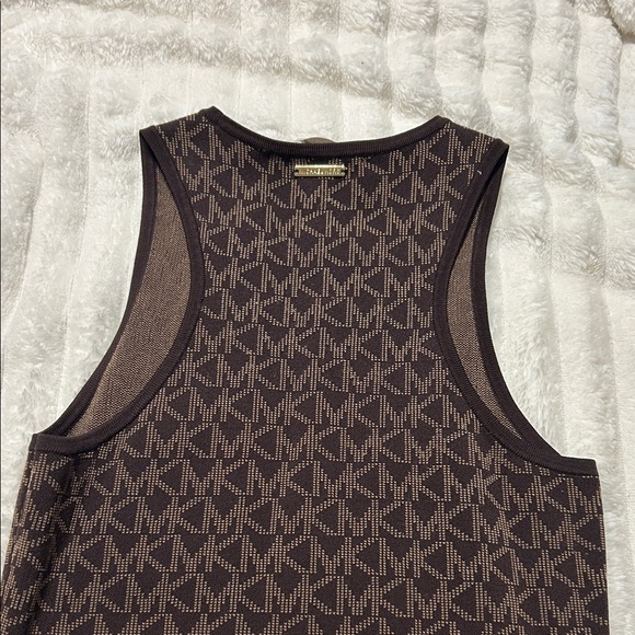 Michael Kors Logo Jacquard Tank Dress - Picture 15 of 15